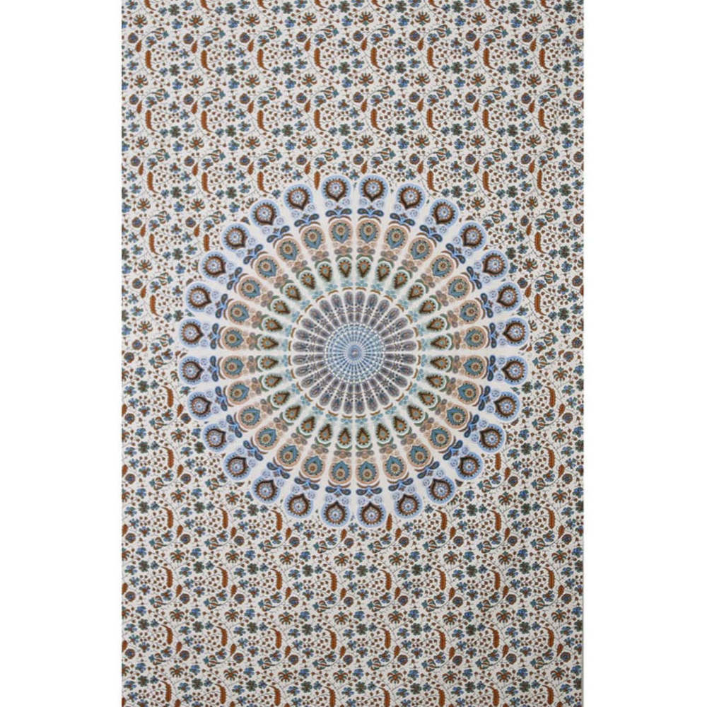 Red-Blue Plume Tapestry by Zest For Life